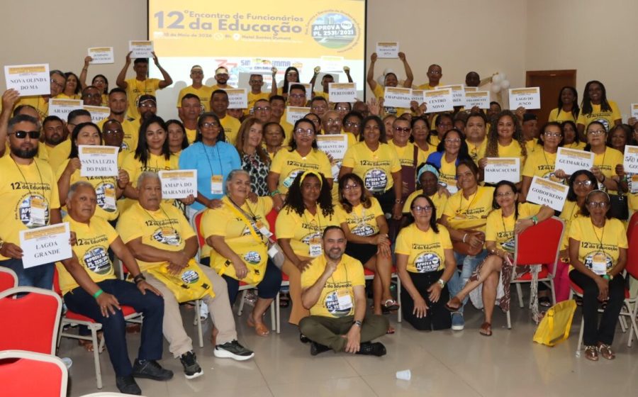 Sinproesemma debate piso, carreira e valorização dos profissionais não docentes no 12º Encontro Estadual de Funcionários da Educação