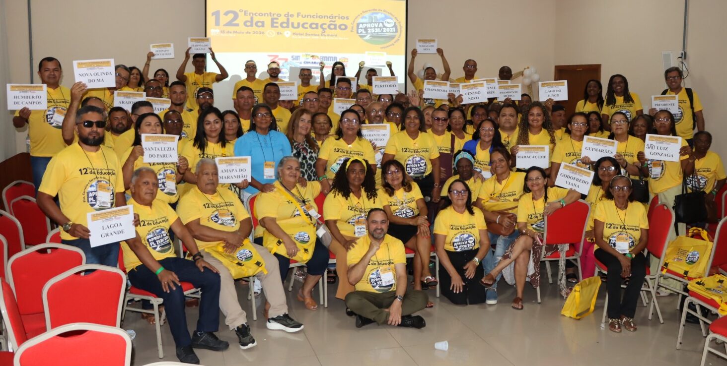Sinproesemma debate piso, carreira e valorização dos profissionais não docentes no 12º Encontro Estadual de Funcionários da Educação