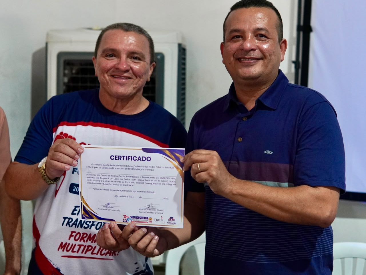 Sinproesemma realiza Curso de Formação e fortalece lideranças sindicais nas regionais de Lago da Pedra e Pedreiras