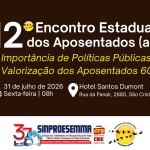 Sinproesemma promove 12º Encontro Estadual dos Aposentados(as)