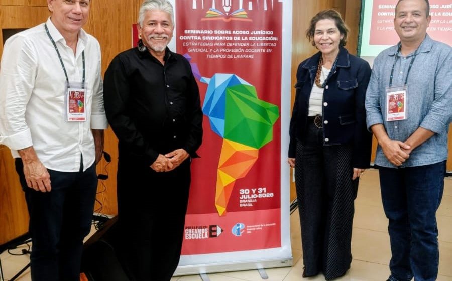 Sinproesemma participa de seminário sobre assédio jurídico contra sindicatos da educação